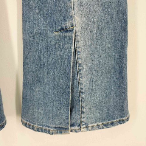 フーズフーチコ whos who Chico 裾スリットフレア デニムパンツ レディース JPN:S